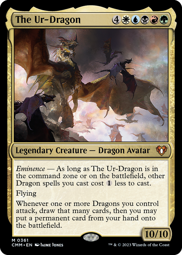 MTG COMMANDER The Ur-Dragon 英語版 The Ur-Dragon [Commander Masters] – Taps Games
