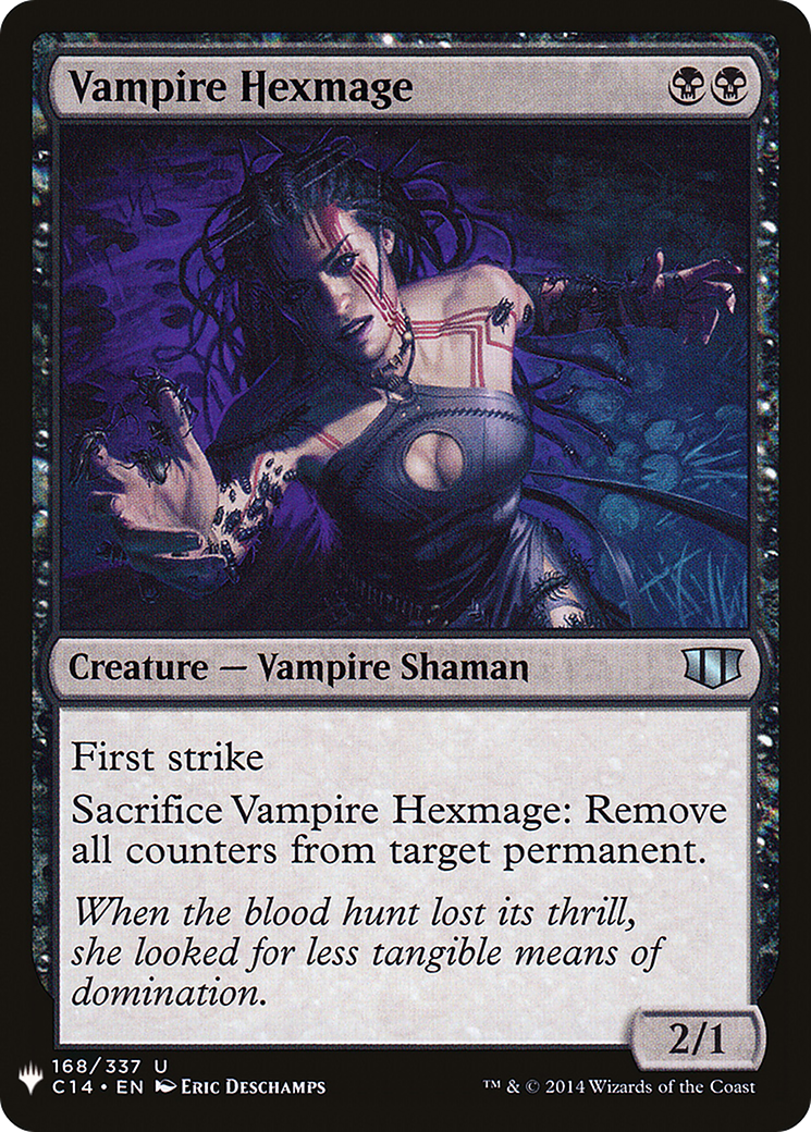 Vampire Hexmage (LIST-168) [Mystery Booster] The List MTG Single Wizards of the Coast