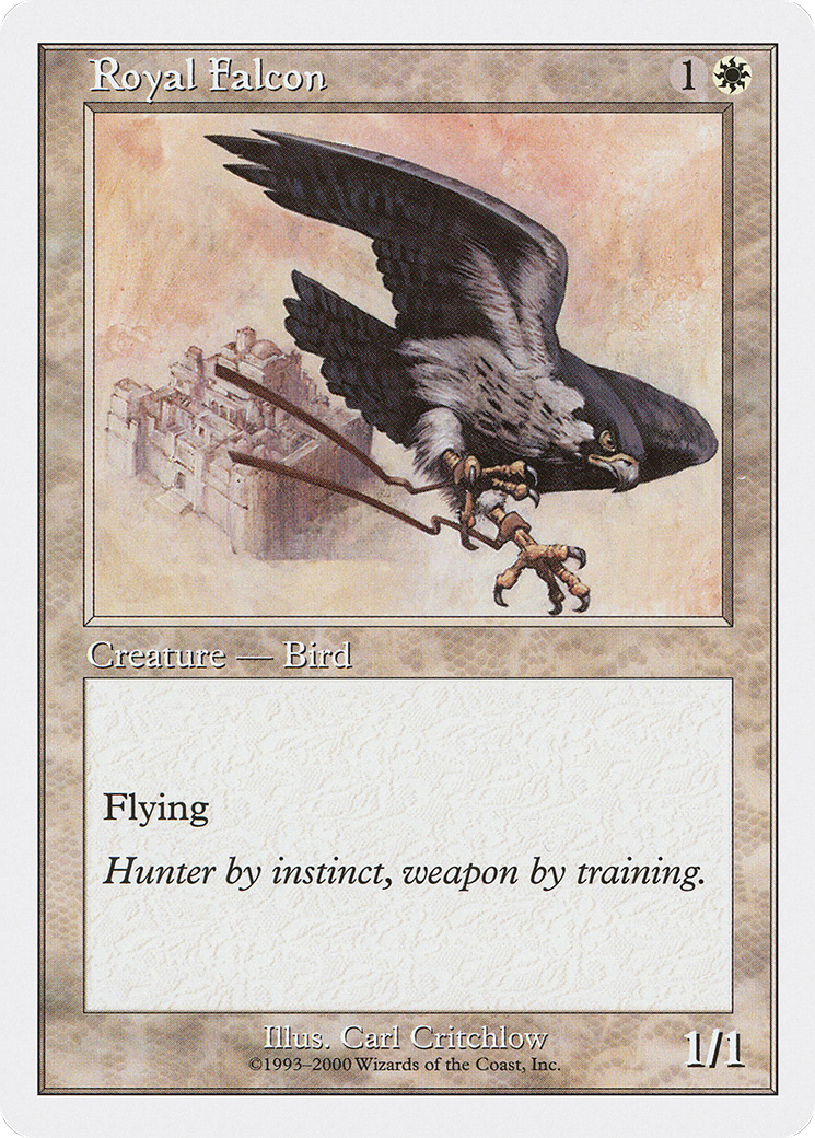 Royal Falcon (S00-008) [Misc] Starter 2000 MTG Single Wizards of the Coast