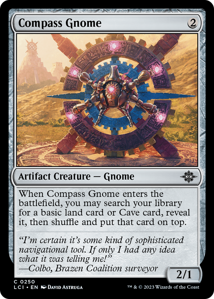 Compass Gnome (LCI-250) [The Lost Caverns of Ixalan] MTG Single Wizards of the Coast