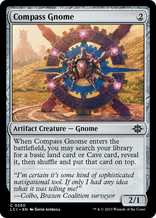 Compass Gnome (LCI-250) [The Lost Caverns of Ixalan] MTG Single Wizards of the Coast
