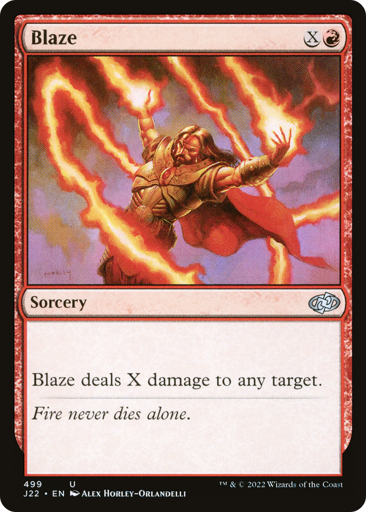 Blaze (J22-499) [Jumpstart 2022] MTG Single Wizards of the Coast