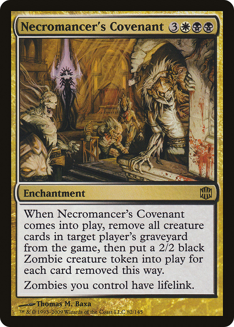 Necromancer's Covenant (ARB-082) [Alara Reborn] MTG Single Wizards of the Coast