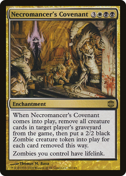 Necromancer's Covenant (ARB-082) [Alara Reborn] MTG Single Wizards of the Coast