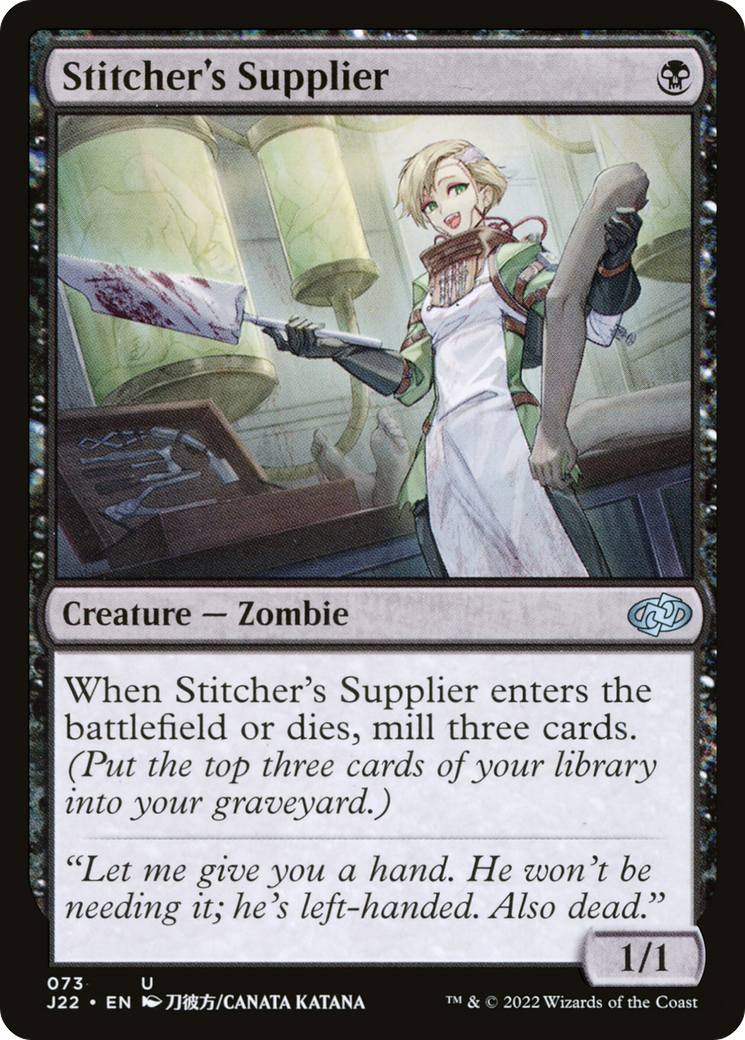 Stitcher's Supplier (J22-073) [Jumpstart 2022] MTG Single Wizards of the Coast