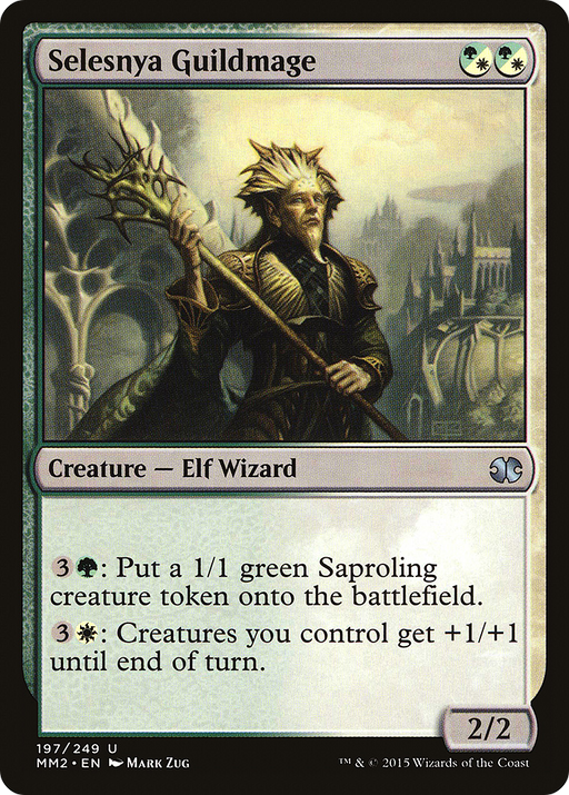 Selesnya Guildmage (MM2-197) [Modern Masters 2015] Foil MTG Single Modern Masters 2015