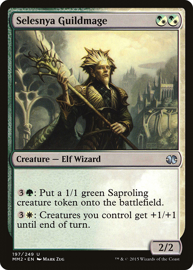 Selesnya Guildmage (MM2-197) [Modern Masters 2015] MTG Single Modern Masters 2015