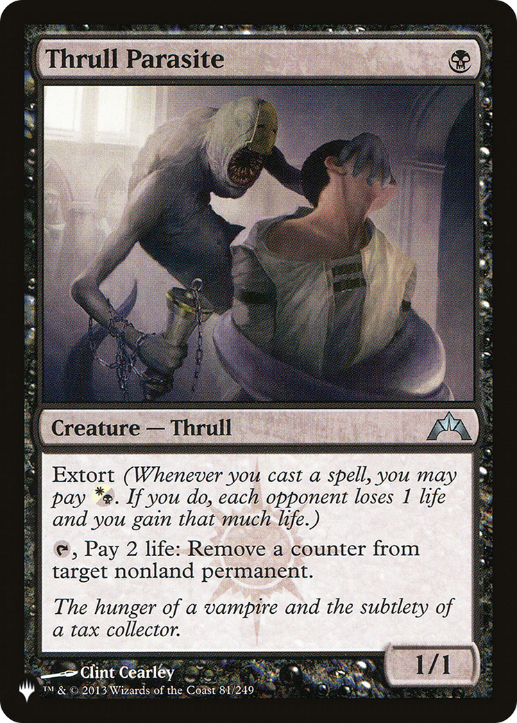 Thrull Parasite (LIST-81/249) [Mystery Booster] The List MTG Single Wizards of the Coast