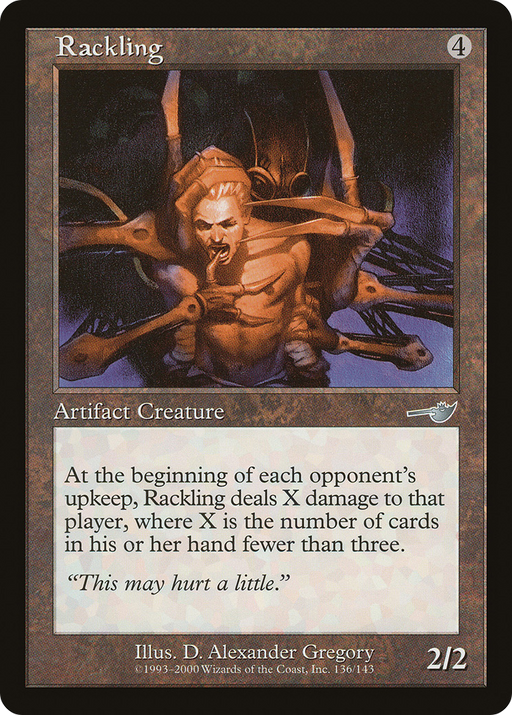 Rackling (NMS-136) [Nemesis] Foil MTG Single Wizards of the Coast
