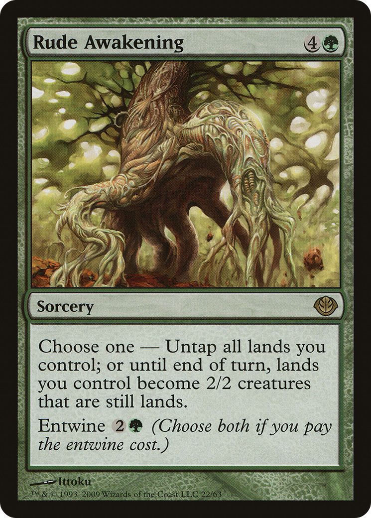 Rude Awakening (DDD-022) [Misc] Duel Decks: Garruk vs. Liliana MTG Single Wizards of the Coast