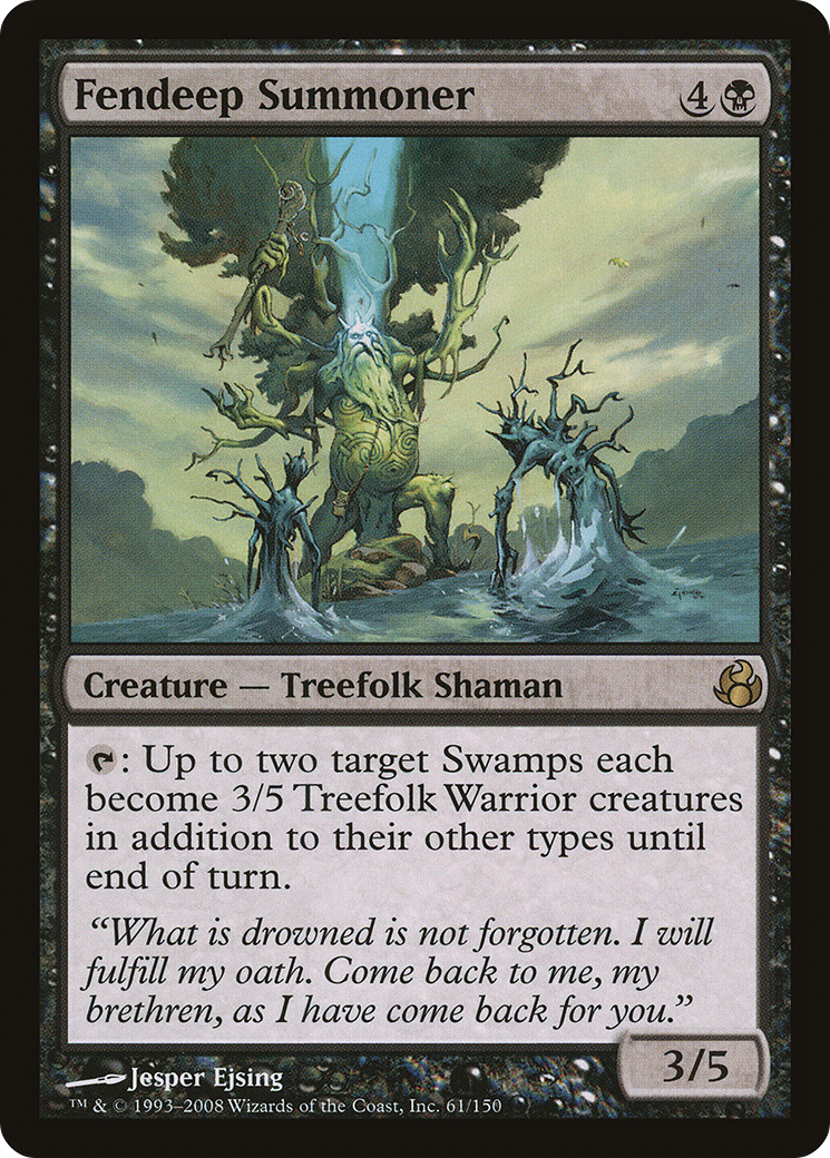 Fendeep Summoner (MOR-061) [Morningtide] MTG Single Wizards of the Coast