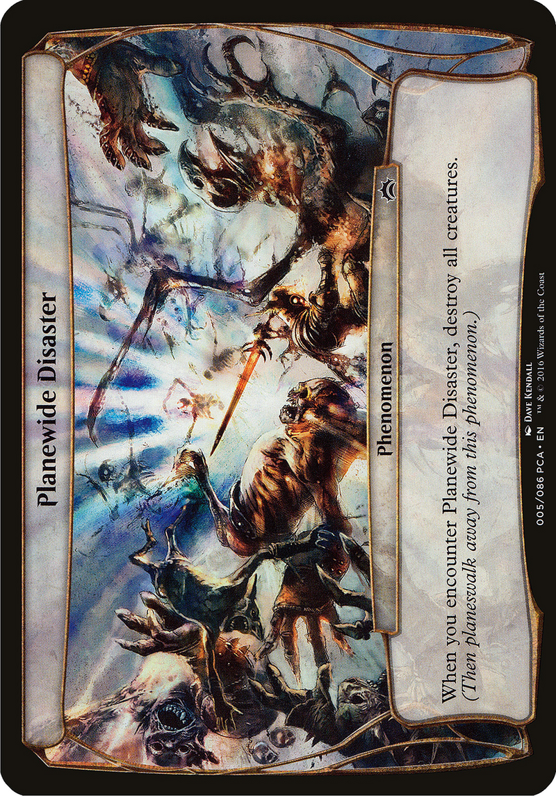 Planewide Disaster (Planechase Anthology) (OVER-) [Oversized] Planechase Anthology Planes MTG Single Wizards of the Coast