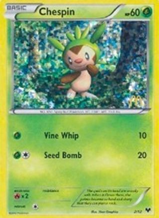 Chespin - 2/12 (/12) Holofoil [Promos: McDonalds Promos 2014] Pokemon Single Pokémon
