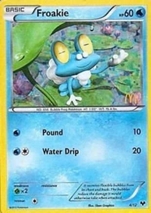 Froakie - 4/12 (/12) Holofoil [Promos: McDonalds Promos 2014] Pokemon Single Pokémon