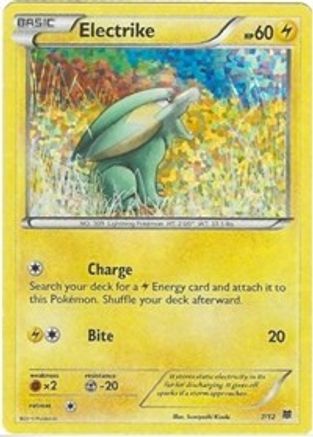 Electrike - 7/12 (/12) Holofoil [Promos: McDonalds Promos 2015] Pokemon Single Pokémon