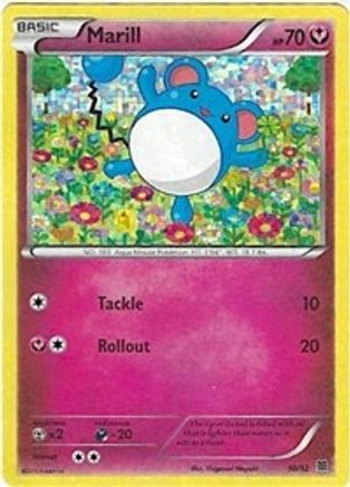 Marill - 10/12 (/12) Holofoil [Promos: McDonalds Promos 2015] Pokemon Single Pokémon