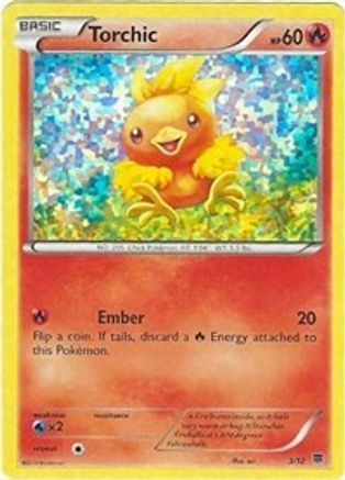 Torchic - 3/12 (/12) Holofoil [Promos: McDonalds Promos 2015] Pokemon Single Pokémon