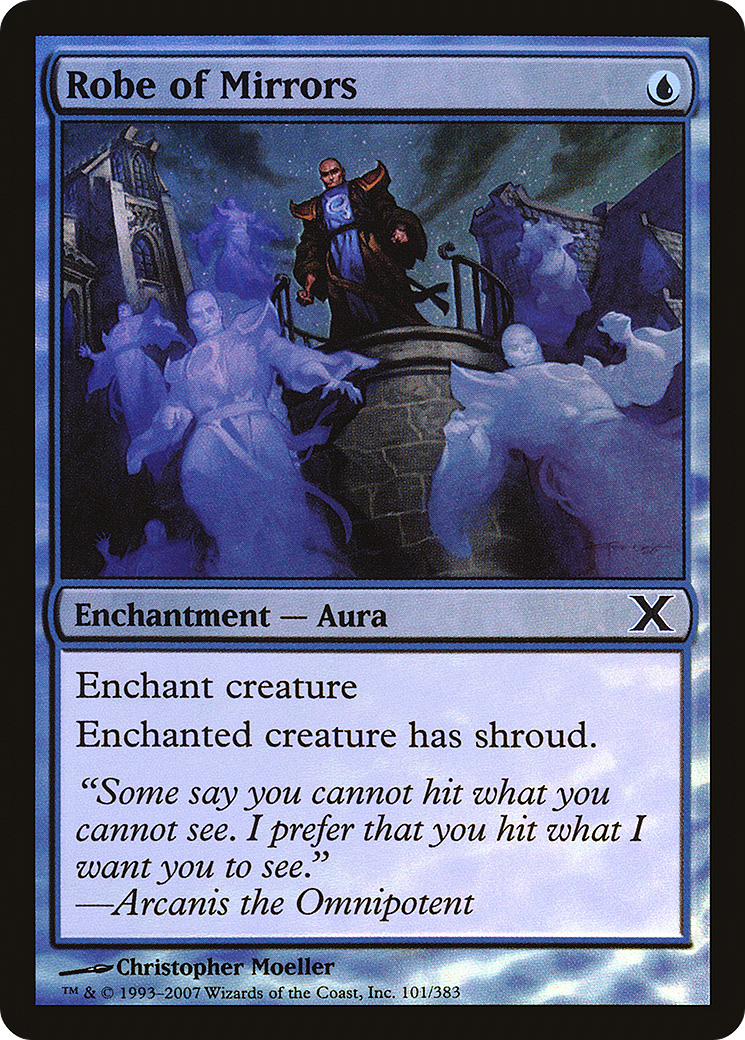 Robe of Mirrors (10E-101★) [Tenth Edition] Foil MTG Single Wizards of the Coast