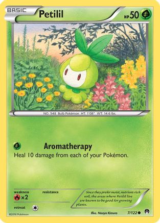 Petilil (7/122) [XY: BREAKpoint] Pokemon Single Pokémon