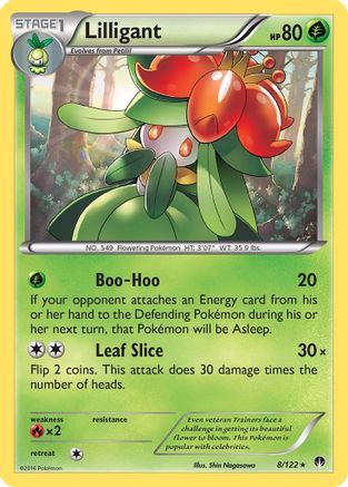 Lilligant (8/122) [XY: BREAKpoint] Pokemon Single Pokémon