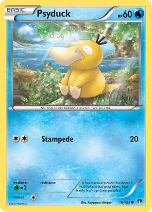 Psyduck (16/122) [XY: BREAKpoint] Pokemon Single Pokémon