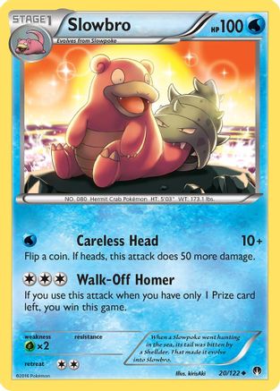 Slowbro (20/122) [XY: BREAKpoint] Pokemon Single Pokémon