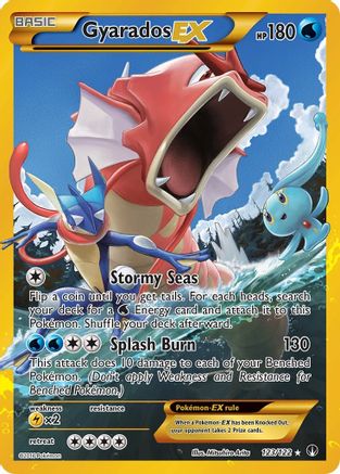 Gyarados EX (Secret) (123/122) - [XY: BREAKpoint] Holofoil Pokemon Single Pokémon