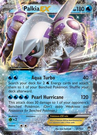Palkia EX (31/122) Holofoil [XY: BREAKpoint] Pokemon Single Pokémon