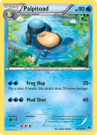 Palpitoad (/122) [XY: BREAKpoint] Pokemon Single Pokémon