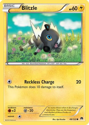 Blitzle (48/122) [XY: BREAKpoint] Pokemon Single Pokémon
