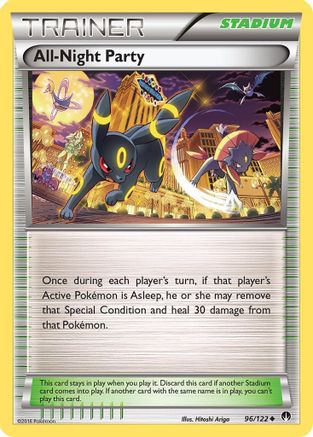 All-Night Party (96/122) [XY: BREAKpoint] Pokemon Single Pokémon