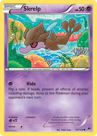 Skrelp (63/122) [XY: BREAKpoint] Pokemon Single Pokémon