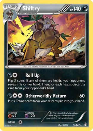 Shiftry (/122) [XY: BREAKpoint] Pokemon Single Pokémon