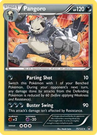 Pangoro (/122) [XY: BREAKpoint] Pokemon Single Pokémon