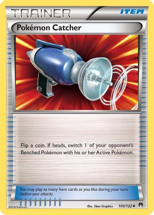 Pokemon Catcher (105/122) Reverse Holofoil [XY: BREAKpoint] Pokemon Single Pokémon