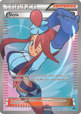 Skyla 122/122 Holofoil [XY: BREAKpoint] Pokemon Single Pokémon