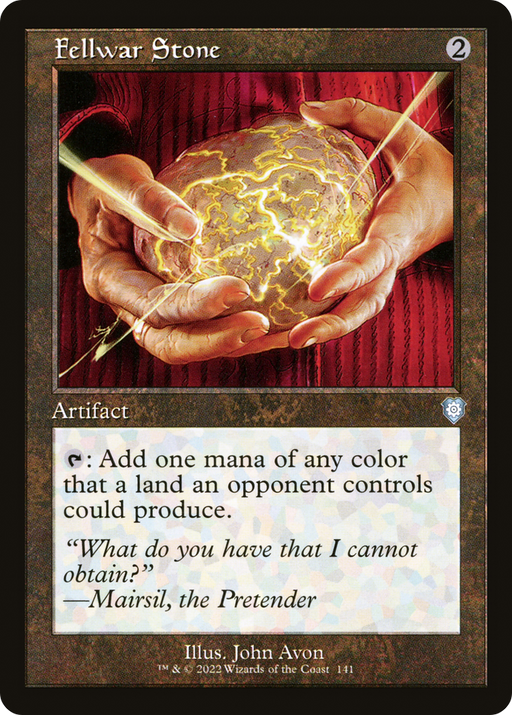 Fellwar Stone (BRC-141) [The Brothers' War Commander] MTG Single Wizards of the Coast