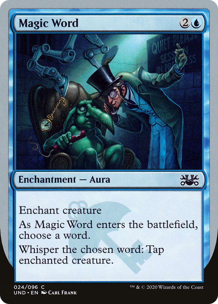 Magic Word (UND-024) [Unsanctioned] MTG Single Wizards of the Coast