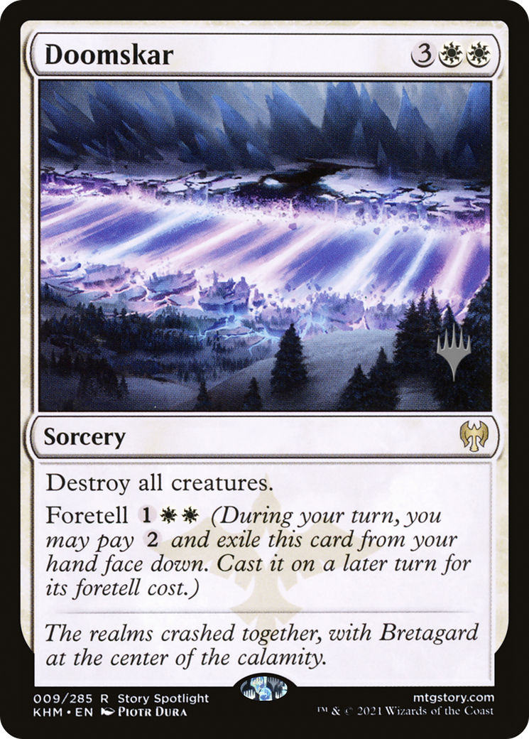 Doomskar (PPKHM-009) [Kaldheim Promos] MTG Single Wizards of the Coast