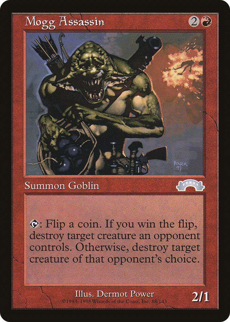 Mogg Assassin [Exodus] MTG Single Magic: The Gathering