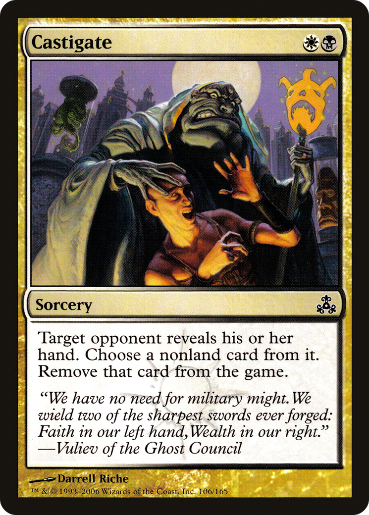 Castigate (GPT-106) [Guildpact] MTG Single Wizards of the Coast