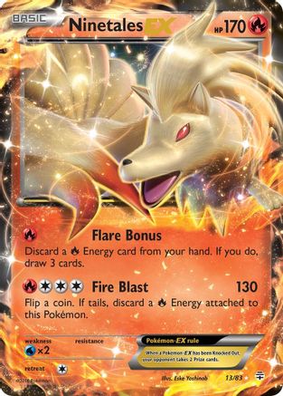 Ninetales EX (13/83) Holofoil [XY: Generations] Pokemon Single Pokémon