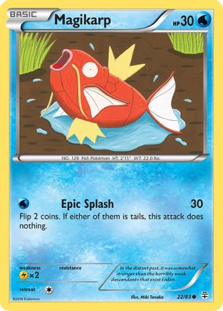 Magikarp (22/83) [XY: Generations] Pokemon Single Pokémon
