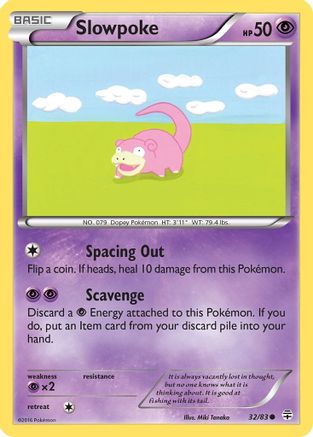 Slowpoke (32/83) [XY: Generations] Pokemon Single Pokémon