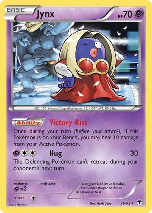 Jynx (36/83) [XY: Generations] Pokemon Single Pokémon