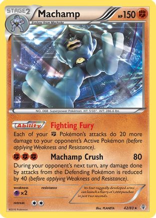 Machamp (/83) Reverse Holofoil [XY: Generations] Pokemon Single Pokémon