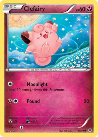 Clefairy (50/83) - [XY: Generations] Pokemon Single Pokémon