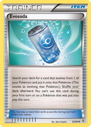 Evosoda (62/83) [XY: Generations] Pokemon Single Pokémon