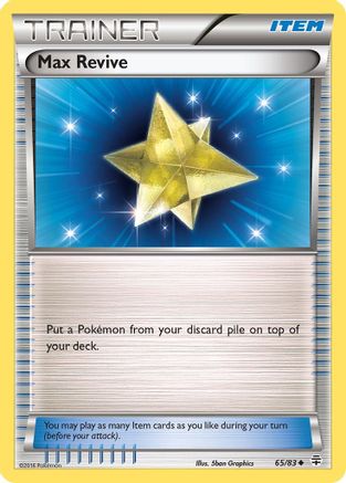 Max Revive (65/83) Reverse Holofoil [XY: Generations] Pokemon Single Pokémon