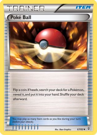 Poke Ball (/83) [XY: Generations] Pokemon Single Pokémon